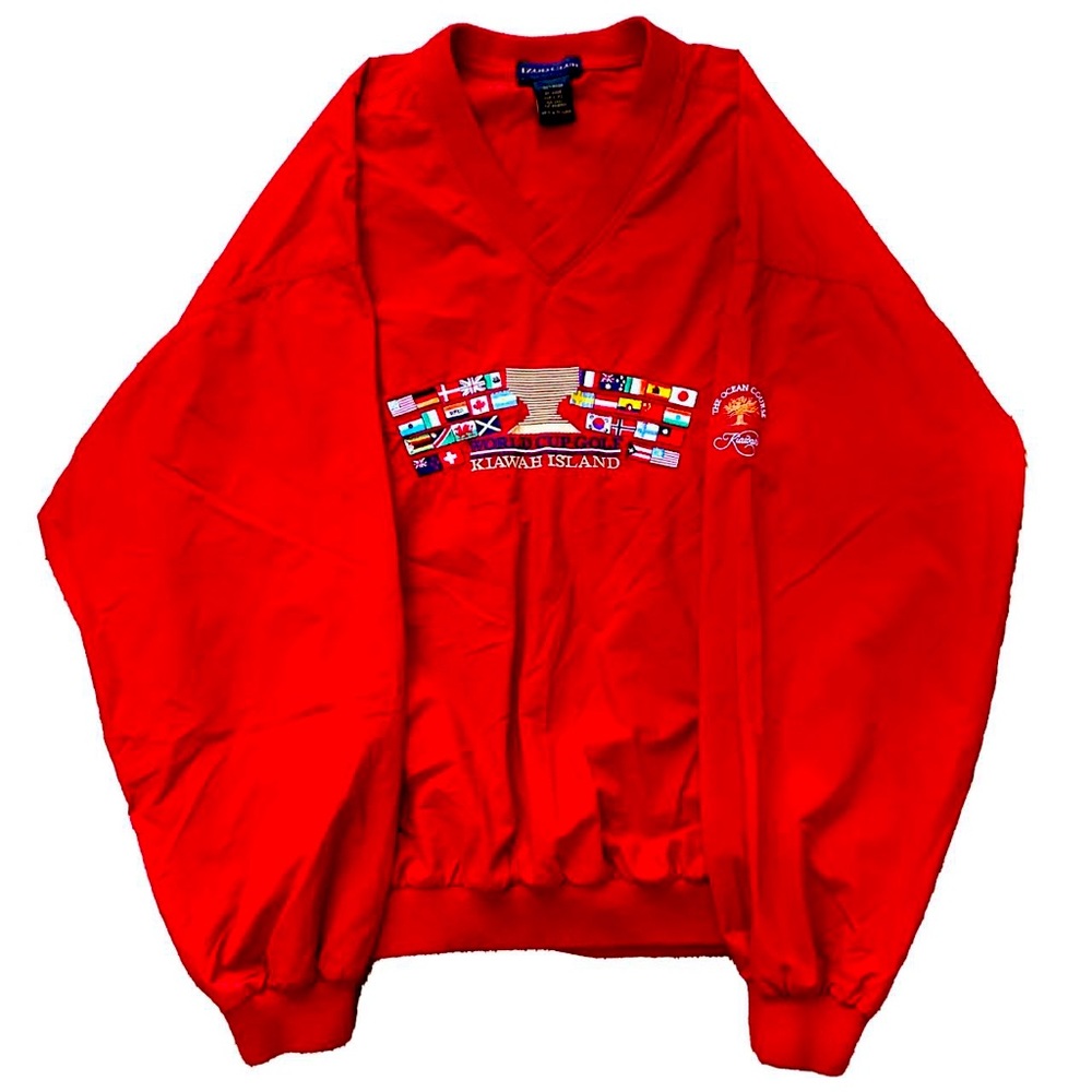Vintage Izod Club windbreaker / pullover for the 1997 World Cup of Golf